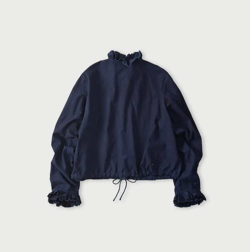 45R Ai Indigo Khadi Tallulah Blouse - Image 12