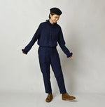 45R Ai Indigo Khadi Tallulah Blouse