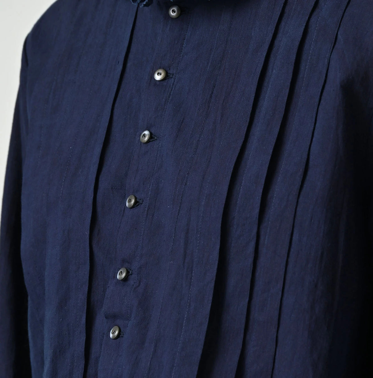 45R Ai Indigo Khadi Tallulah Blouse - Image 7