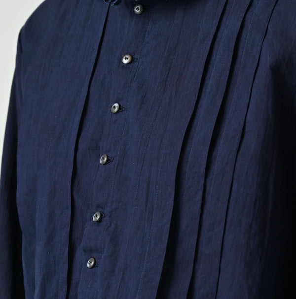 45R Ai Indigo Khadi Tallulah Blouse