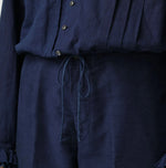 45R Ai Indigo Khadi Tallulah Blouse