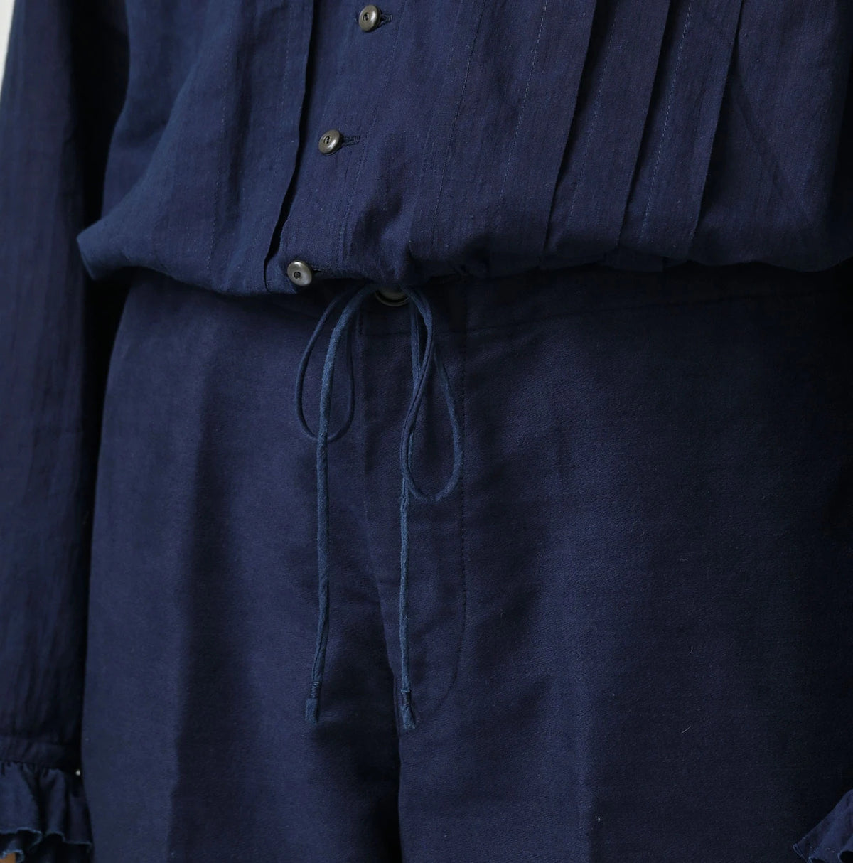 45R Ai Indigo Khadi Tallulah Blouse - Image 8