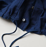 45R Ai Indigo Khadi Tallulah Blouse