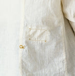 45R Khadi Stand Collar Lace Square Blouse
