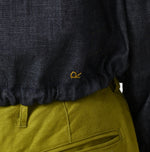 45R 45 Petit Denim Frill Tallulah Blouse Nou