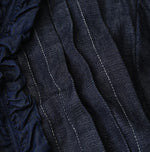 45R 45 Petit Denim Frill Tallulah Blouse Nou