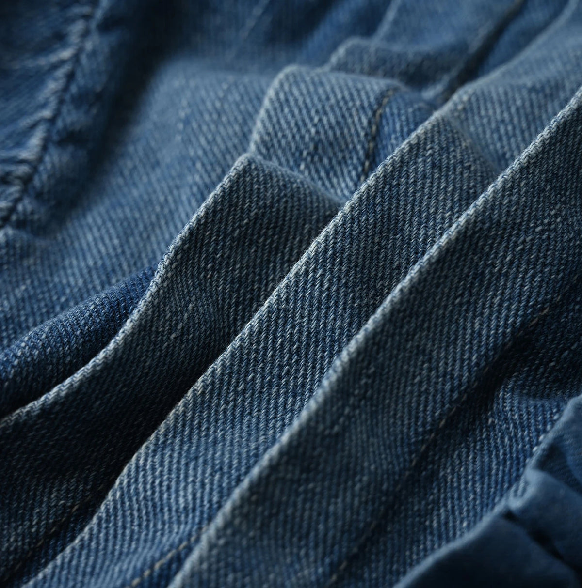 45R 45 Petit Denim Frill Tallulah Blouse Distressed - Image 16