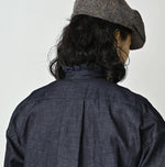 45R 45 Petit Denim Bow Tie Coupe Shirt Nou