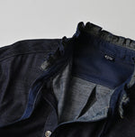 45R 45 Petit Denim Bow Tie Coupe Shirt Nou