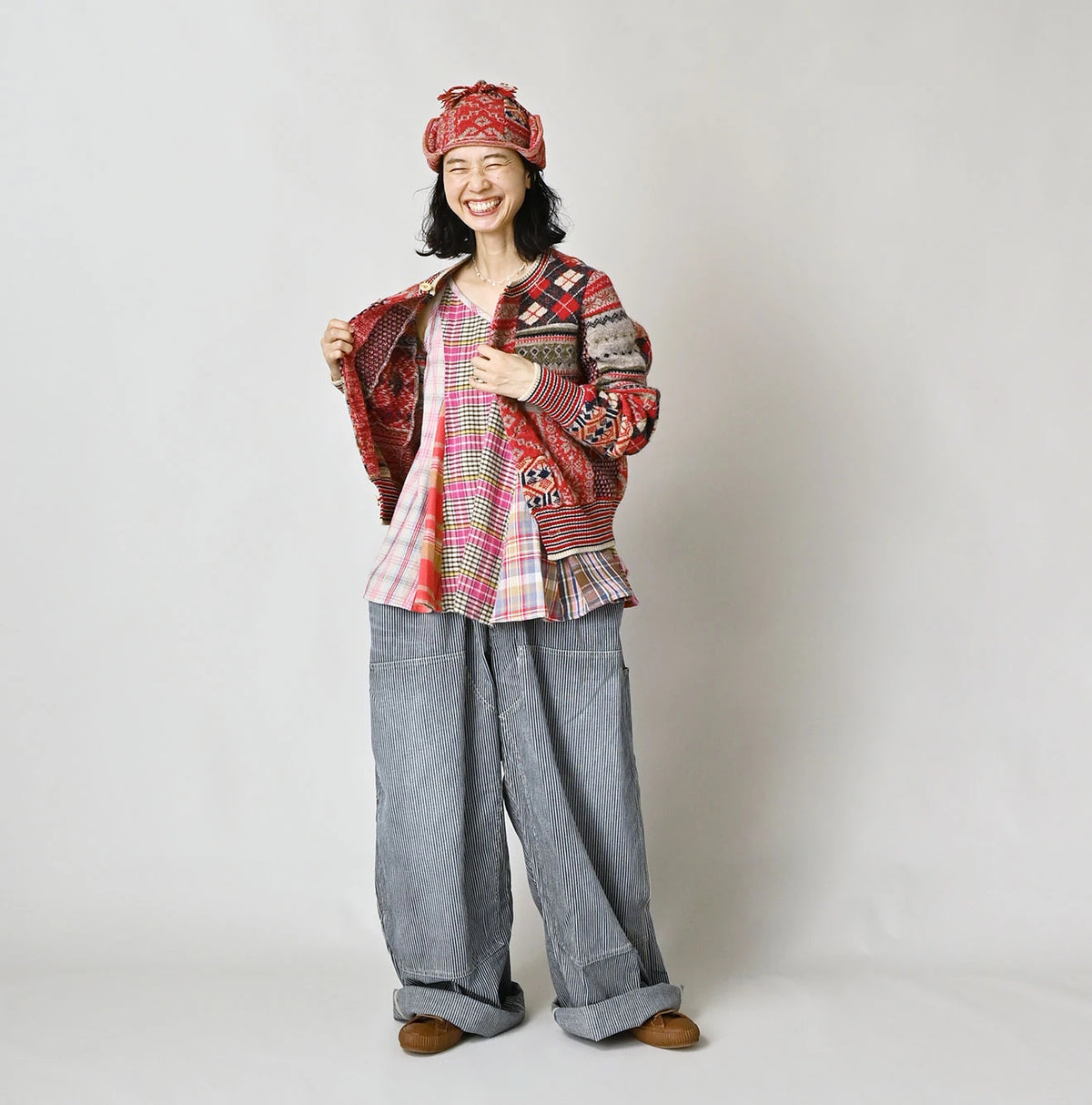45R Treasure Patchwork Umbrella Camisole