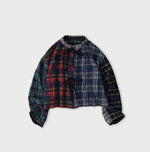45R Treasure Patchwork Military Bolero
