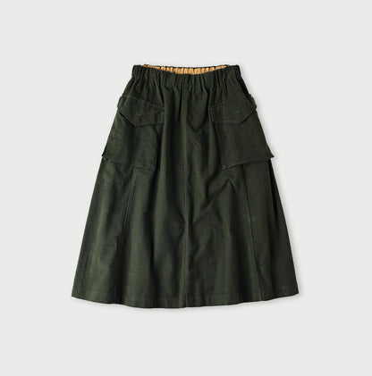 45R Mole Serge Stretch Sail Skirt