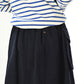 45R Mole Serge Stretch Sail Skirt