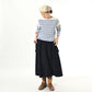 45R Mole Serge Stretch Sail Skirt