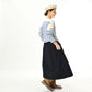 45R Mole Serge Stretch Sail Skirt