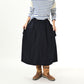 45R Mole Serge Stretch Sail Skirt