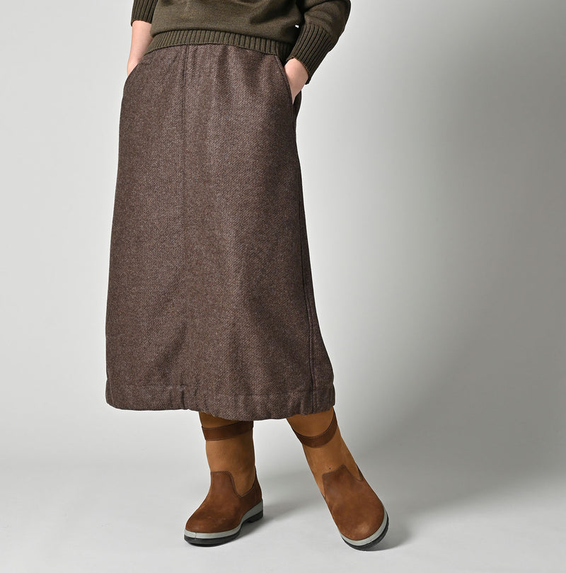 45R Jersey Flannel Skirt
