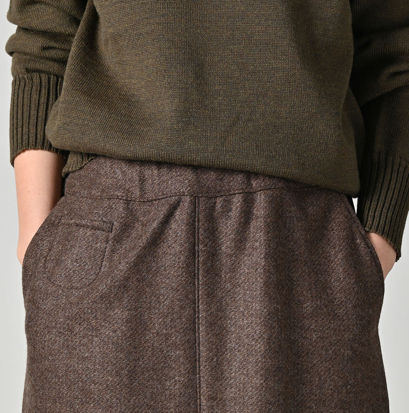 45R Jersey Flannel Skirt