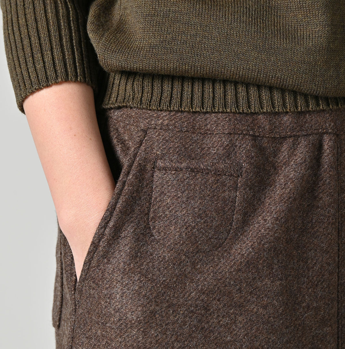 45R Jersey Flannel Skirt