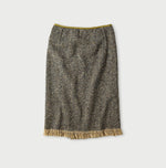 45R Donegal Tweed Wrap Skirt