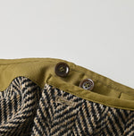 45R Donegal Tweed Wrap Skirt