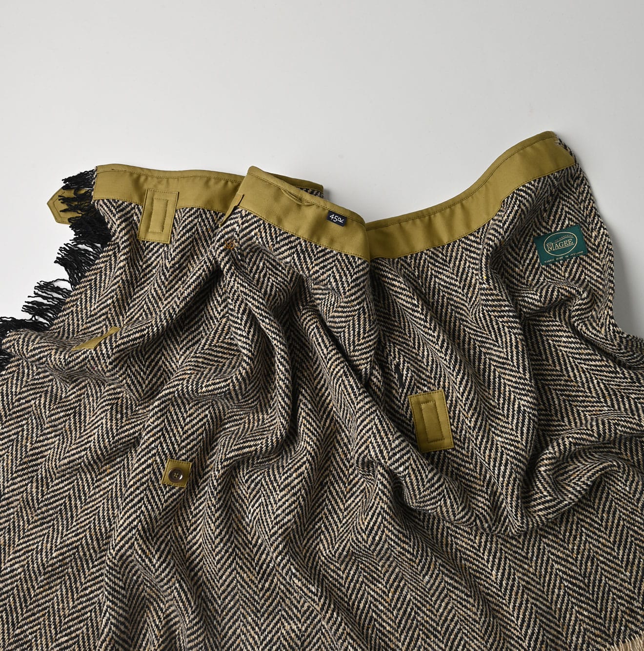 45R Donegal Tweed Wrap Skirt - Image 15