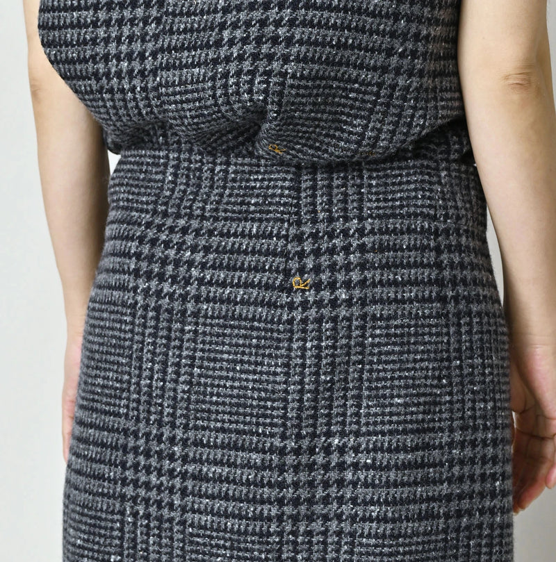 45R Donegal Tweed Wrap Skirt - Image 11