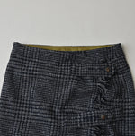 45R Donegal Tweed Wrap Skirt