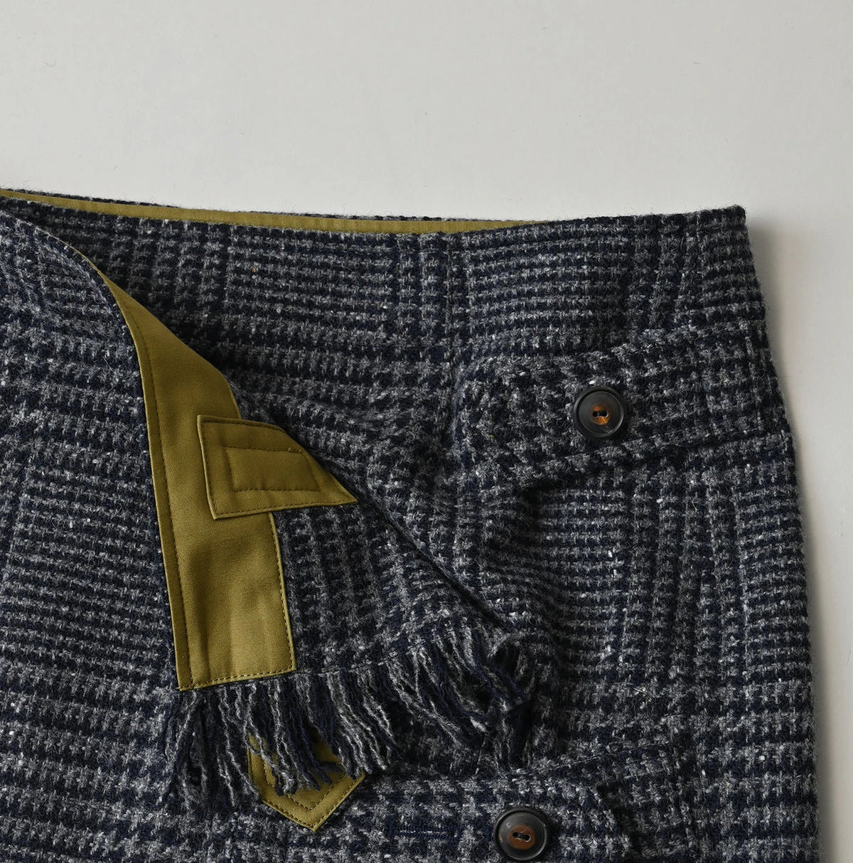 45R Donegal Tweed Wrap Skirt - Image 16