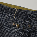 45R Donegal Tweed Wrap Skirt