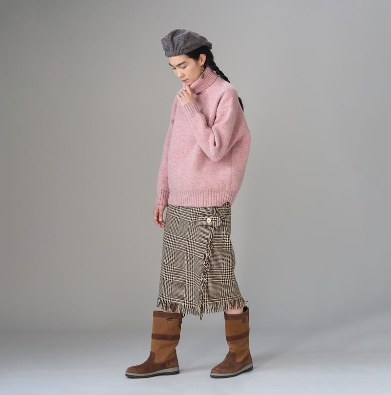 Donegal Tweed Wrap Skirt - Image 3