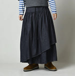 45R 45 Petit Denim Multi Skirt Nou