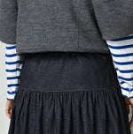 45R 45 Petit Denim Multi Skirt Nou