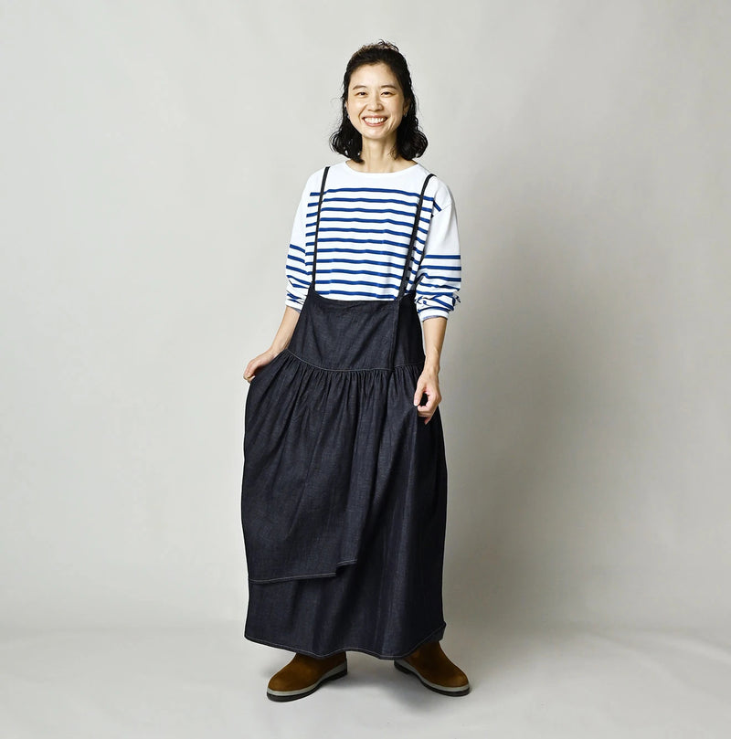 45R 45 Petit Denim Multi Skirt Nou - Image 10