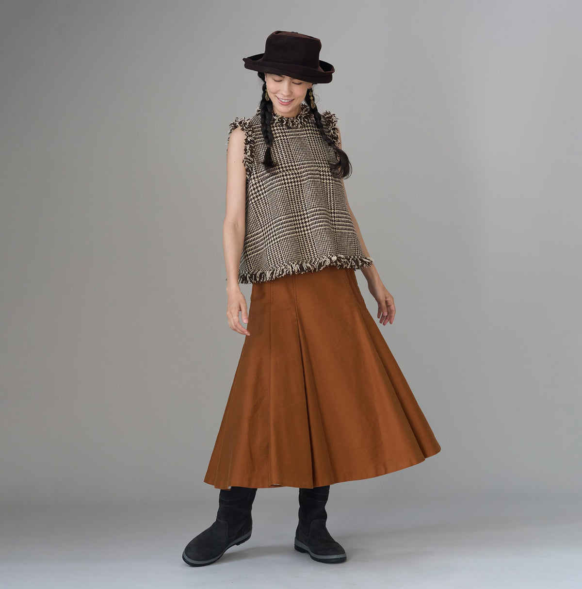 Moleskin Souffle Skirt - Image 5