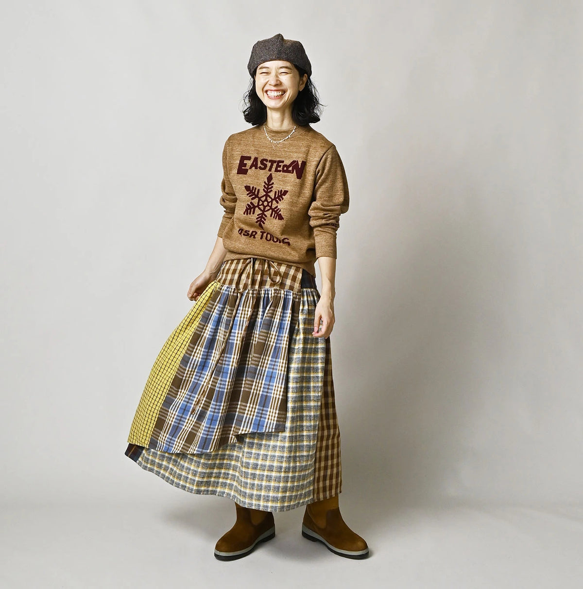 45R Treasure Patchwork Multi Skirt