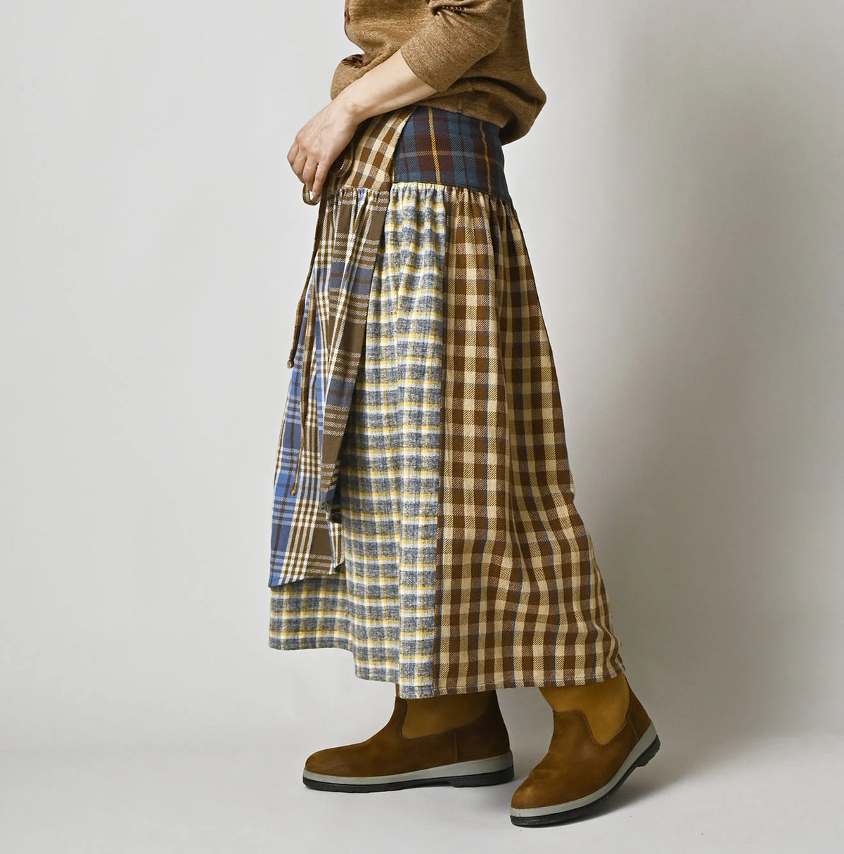 45R Treasure Patchwork Multi Skirt