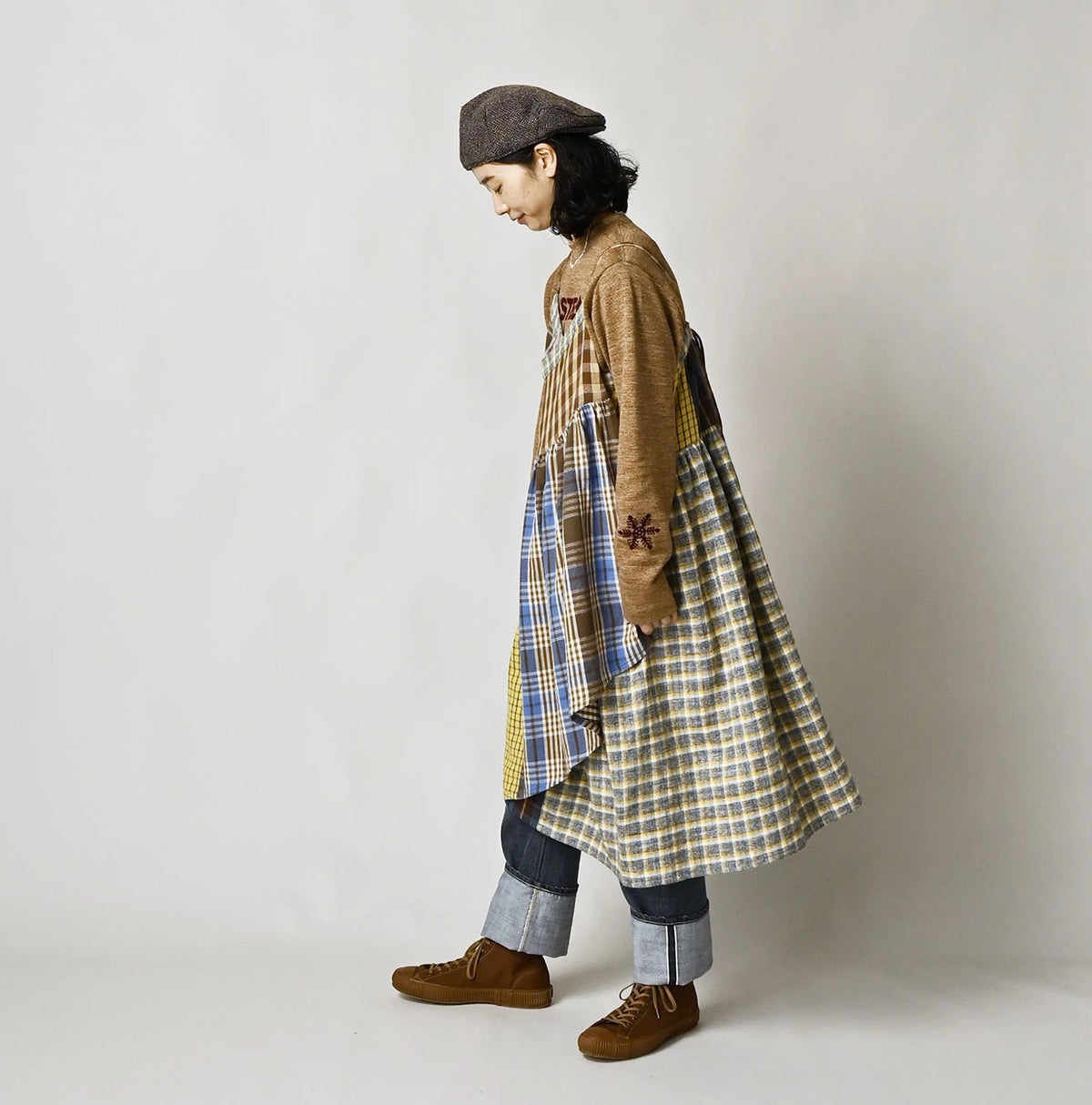45R Treasure Patchwork Multi Skirt