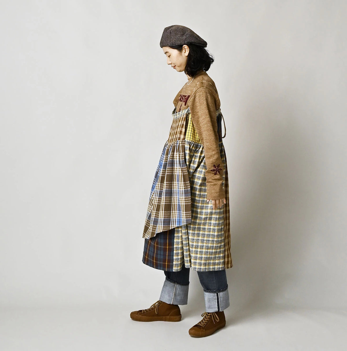 45R Treasure Patchwork Multi Skirt