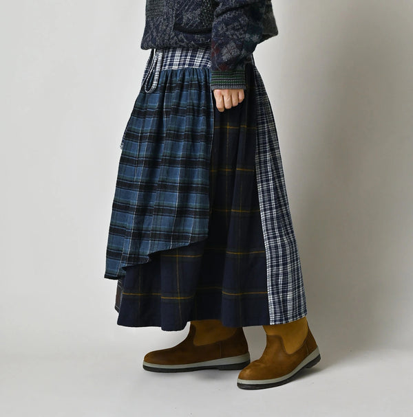 45R Treasure Patchwork Multi Skirt