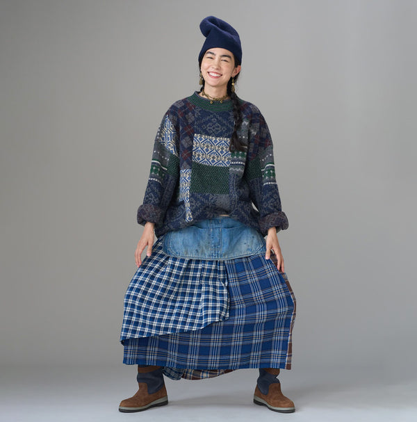 Treasure Patchwork Multi Skirt