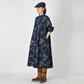 Indigo Umii Sarasa Kushukushu Dress