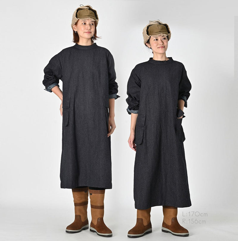 Indigo Yorimoku Kersey Sail Dress