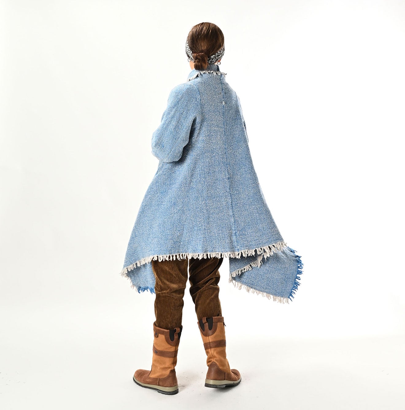 45R Merino Long Poncho