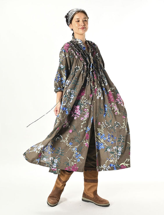 Khadi Noa Flower Cachecoeur Dress