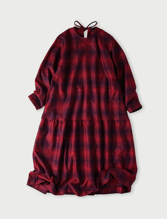 Jersey Flannel Dress