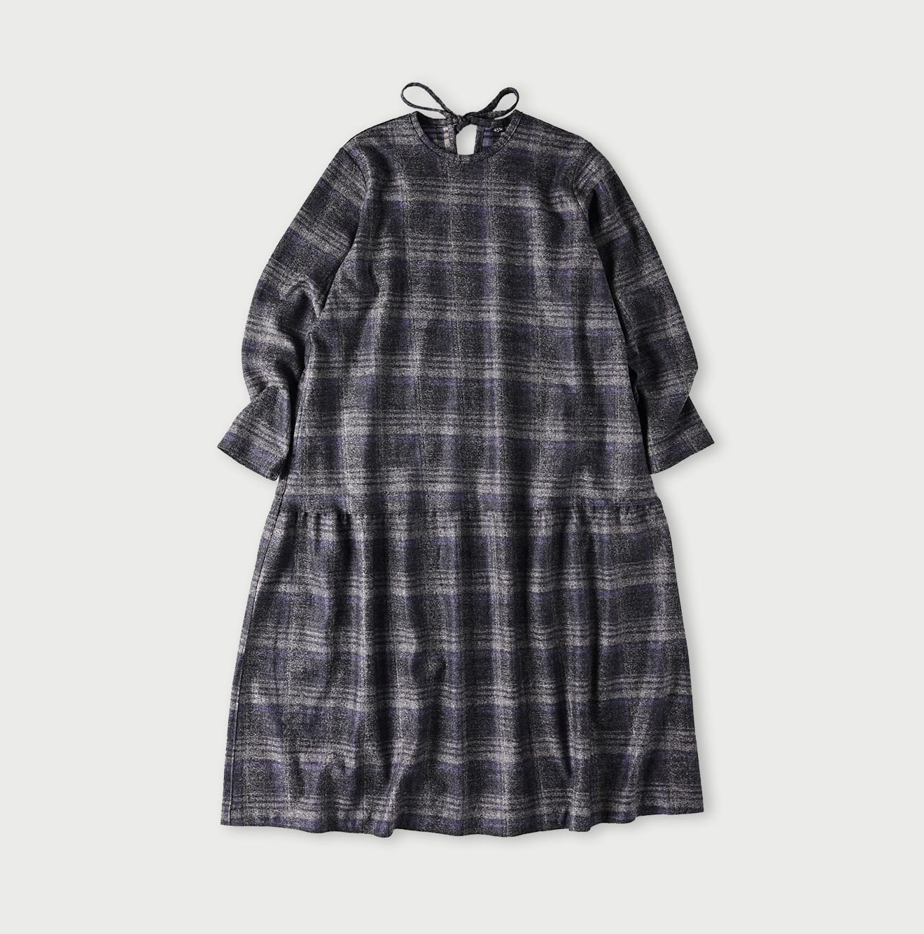 45R Jersey Flannel Dress