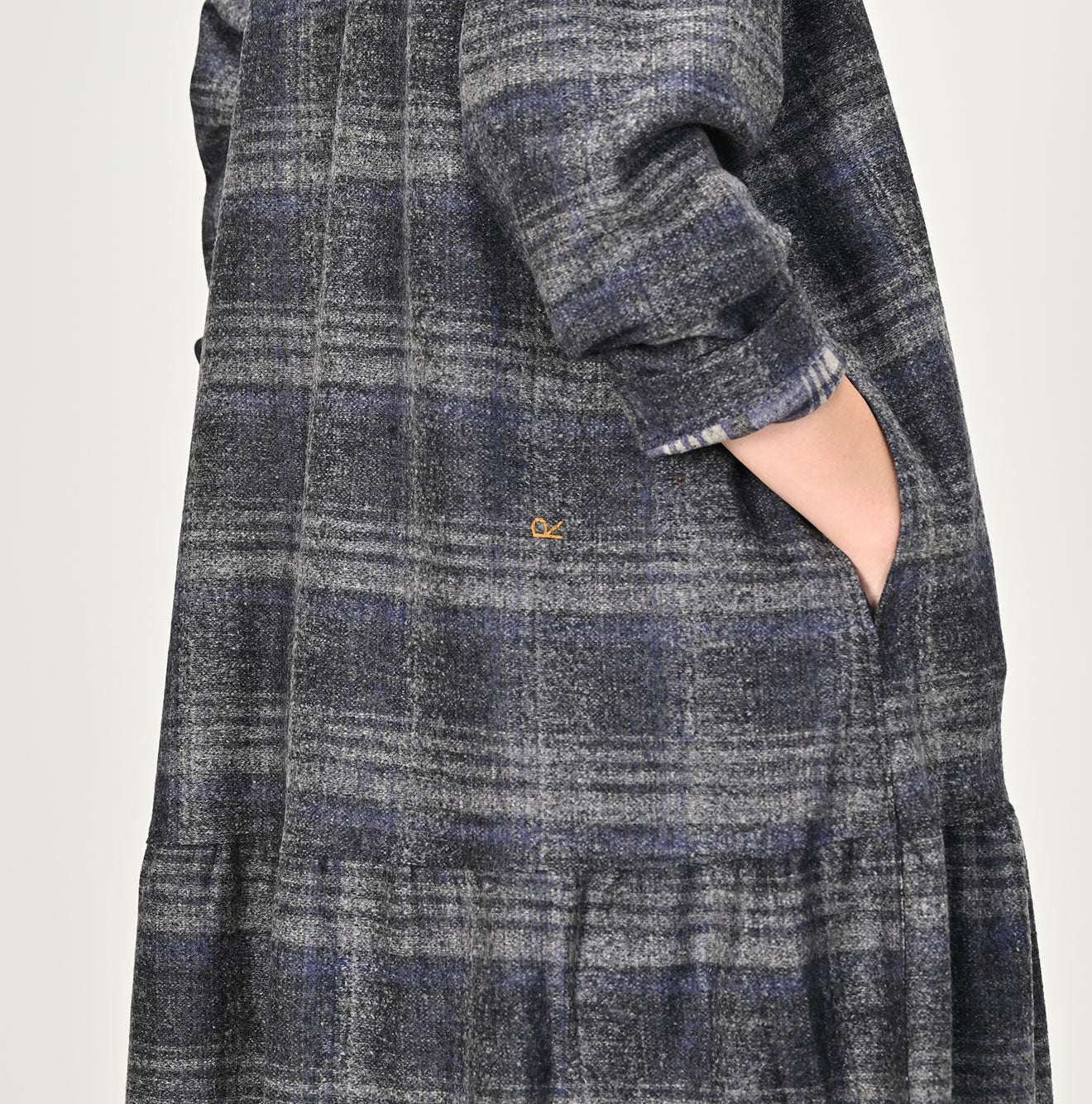 45R Jersey Flannel Dress