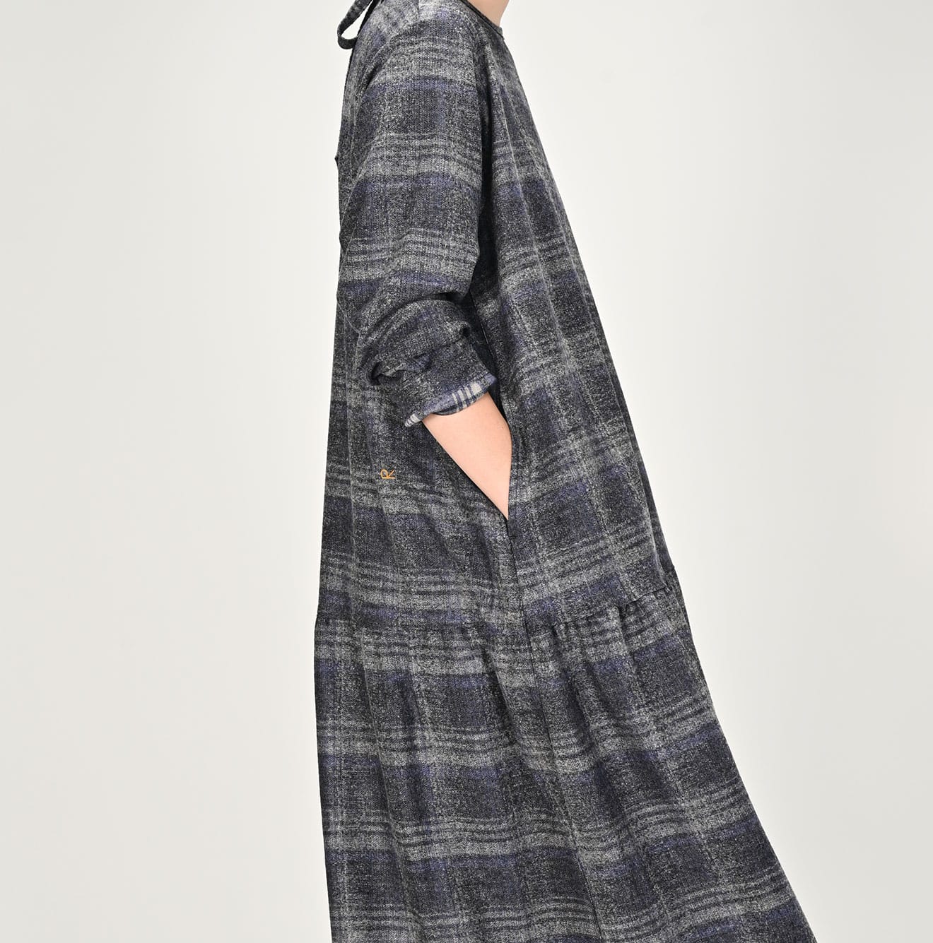 45R Jersey Flannel Dress