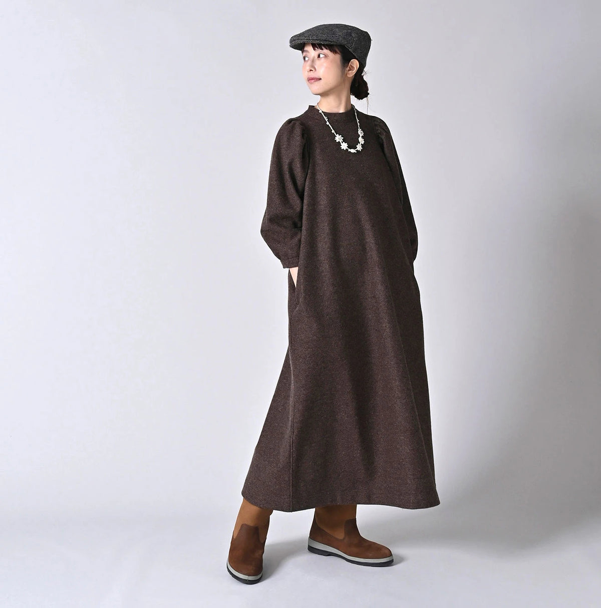 45R Jersey Flannel Dress - Image 2